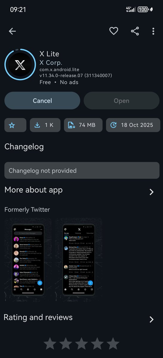 TechLxrd07's tweet image. Finally got access,it&apos;s a lot better compared to the normal app.