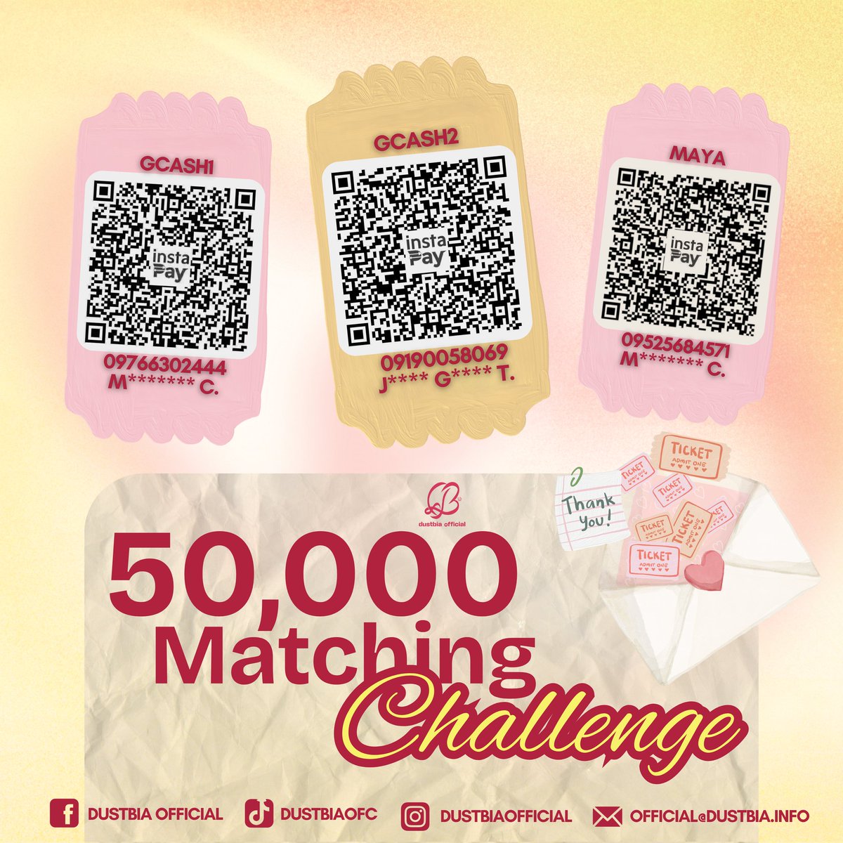 JUNG HAE-IN ์ ํด์ธ (@stanjunghaein) on Twitter photo โฑ๐๐,๐๐๐ ๐๐๐๐๐๐๐๐ ๐๐๐๐๐๐๐๐๐
Are you up for a challenge, Cheffies? Because someone is definitely ready for it! A generous sponsor has pledged to donate โฑ50,000 but only if we can match the same amount until ๐ญ๐ญ:๐ฑ๐ต ๐ฃ๐ ๐๐ผ๐บ๐ผ๐ฟ๐ฟ๐ผ๐, ๐ข๐ฐ๐๐ผ๐ฏ๐ฒ๐ฟ โฑ๐๐,๐๐๐ ๐๐๐๐๐๐๐๐ ๐๐๐๐๐๐๐๐๐
Are you up for a challenge, Cheffies? Because someone is definitely ready for it! A generous sponsor has pledged to donate โฑ50,000 but only if we can match the same amount until ๐ญ๐ญ:๐ฑ๐ต ๐ฃ๐ ๐๐ผ๐บ๐ผ๐ฟ๐ฟ๐ผ๐, ๐ข๐ฐ๐๐ผ๐ฏ๐ฒ๐ฟ