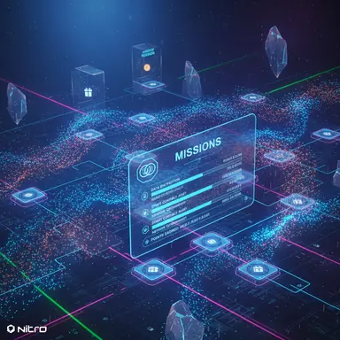 irontrackdo's tweet photo. Discover @Nitrograph 's missions: Connect your wallet, complete tasks in the AI Studio, and farm points for a massive airdrop! Level up your agent on this Google-backed Layer 1 blockchain where AI swarms transact in real-time. Join now: https://t.co/epxl6JUcP9 #Nitrograph https://t.co/LeydelJyef