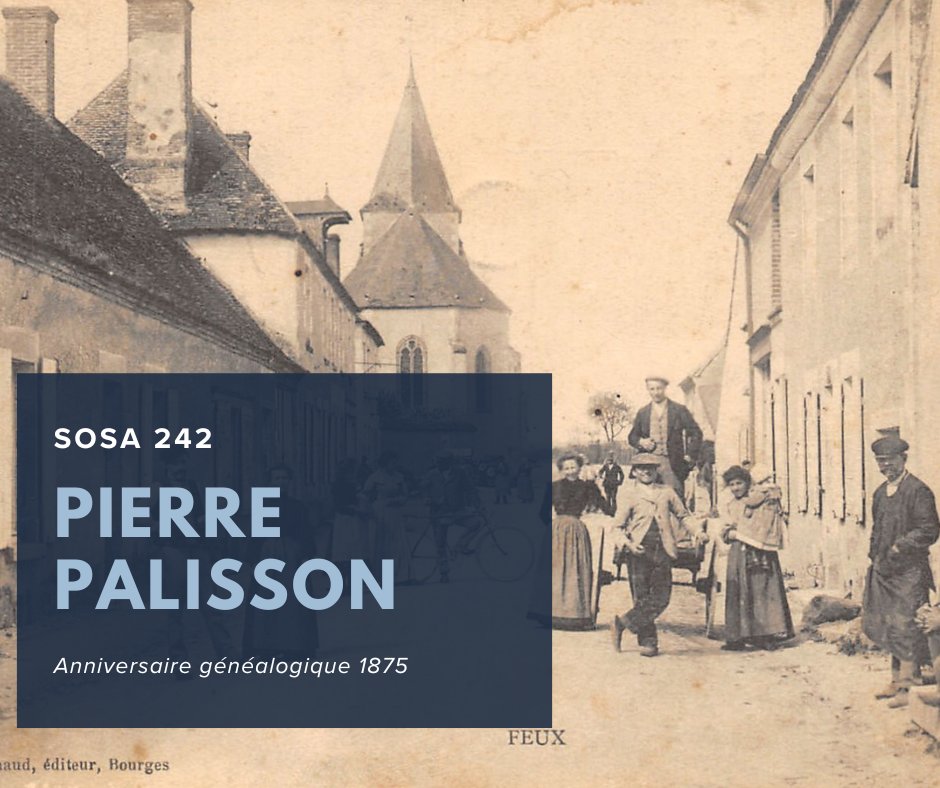 Nous fêterons demain les 150 ans de la disparition de Pierre PALISSON, mon ancêtre garde champêtre et forestier.

Je lui rends hommage, même si mes recherches ne sont pas terminées :  où disparaît son fils André après 1858 ? 🤔
➡️ elodie-et-antoine.fr/ra/?p=4269

#Généalogie #Berry