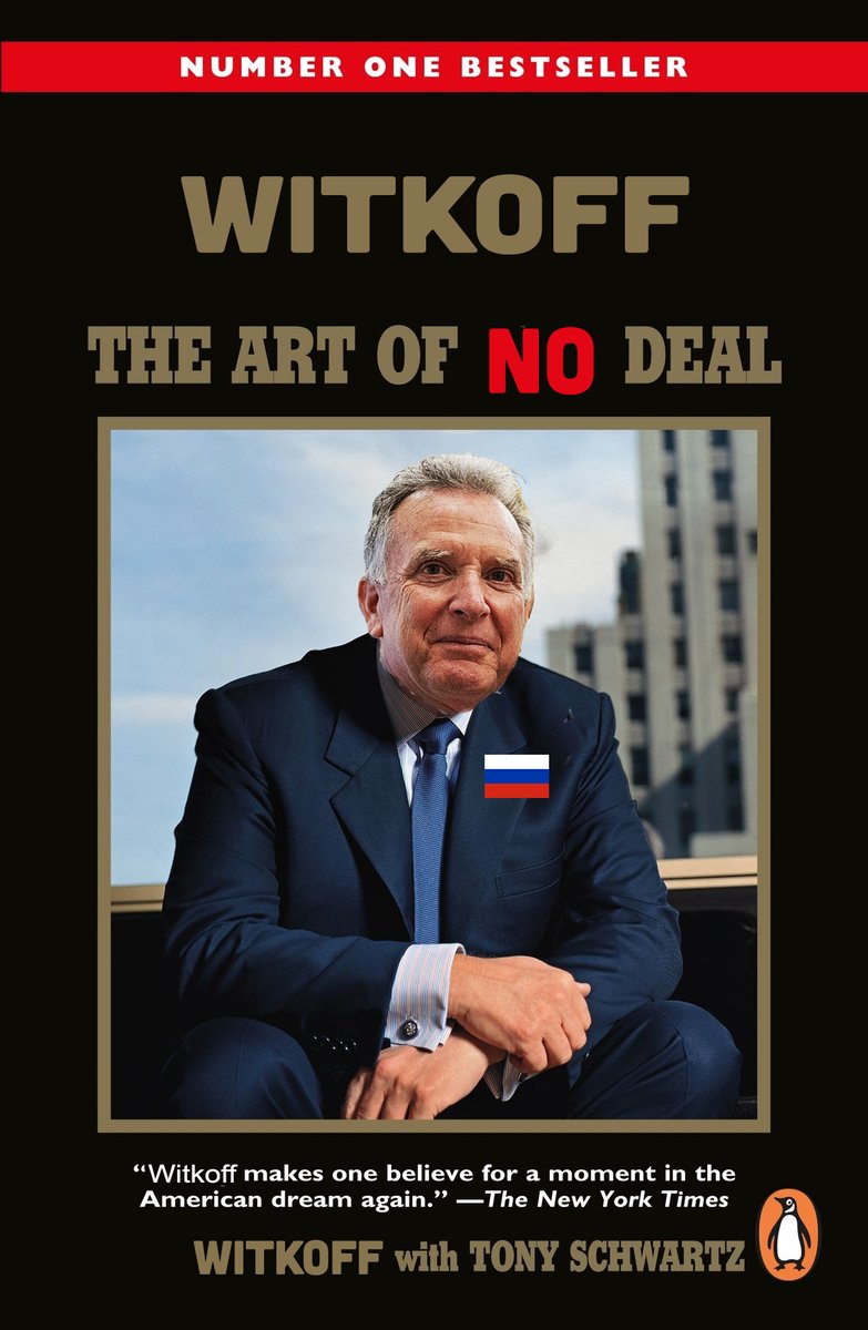 SambaD888's tweet photo. @UkrReview Fucking Witkoff is a Russian bitch. The art of no fucking deal. https://t.co/OejMtpCM5B