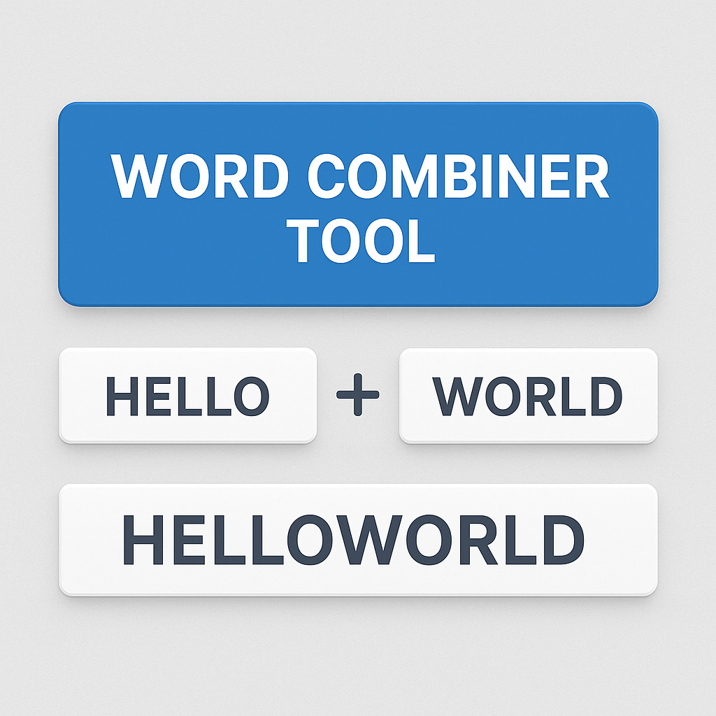 bulkseosolution's tweet image. Combine words creatively with our Word Combiner Tool! Perfect for brand names, usernames, and creative ideas. Boost inspiration and stand out! 💡bulkseosolutions.com/word-combiner
#WordCombiner #CreativeTools #BrandNaming #WritingInspiration #Innovation