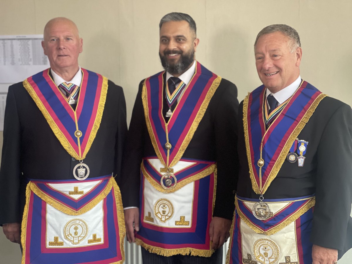 Congratulations to our new Overseers. Have a great year Peter (left), Shiv and Andy (right)