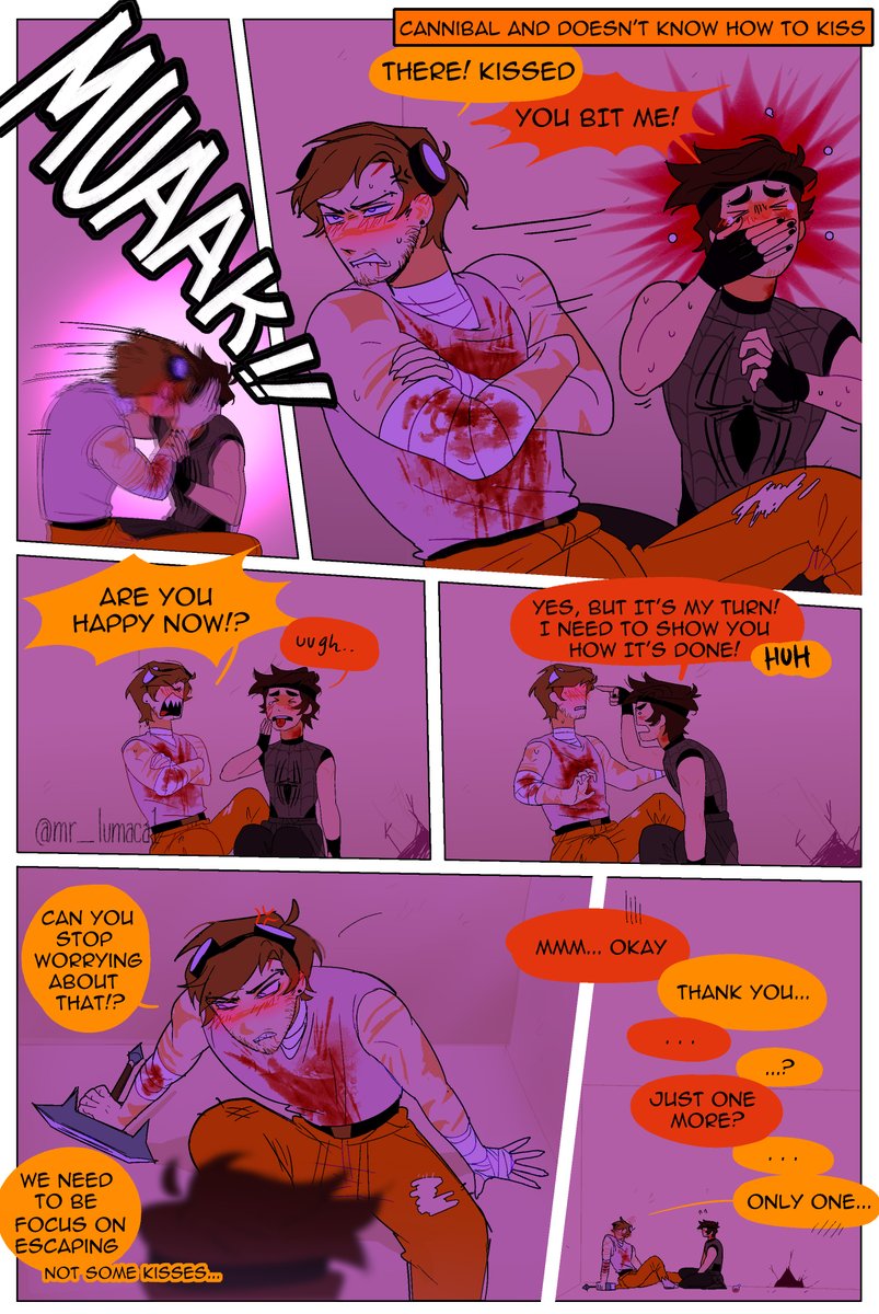 (1/2) Another extra! next chapter will be the last, thank you &lt;3 #GuapoDuoAu #guapoduofanart #obsessedduo