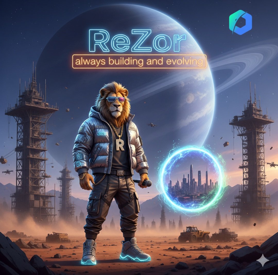 kingReZor's tweet image. Rezor is always building and evolving. 

Rezor is the future!

#Rezor #RZR #BuildWithRezor