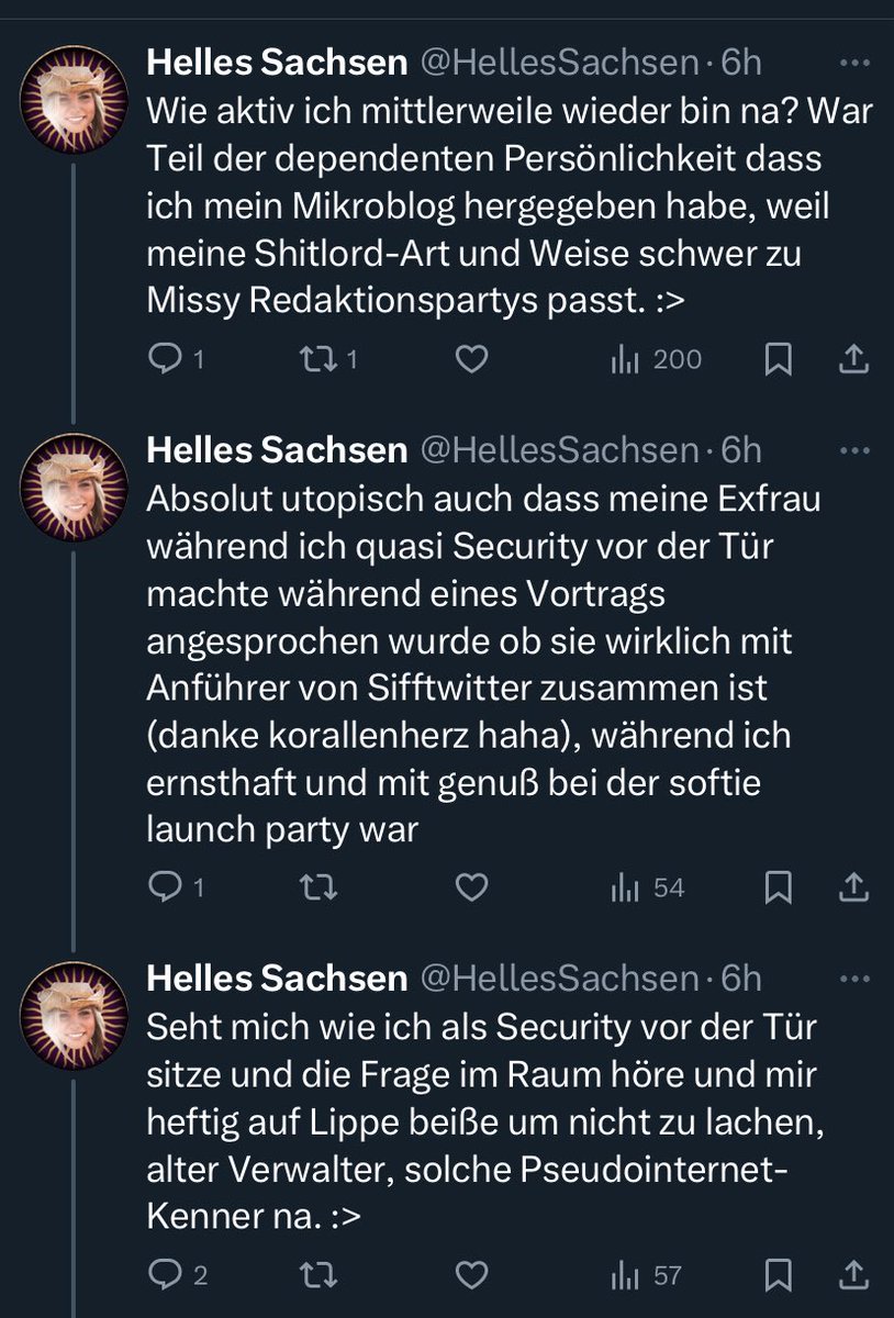 Ich hoffe euer Samstagabend war besser als seiner