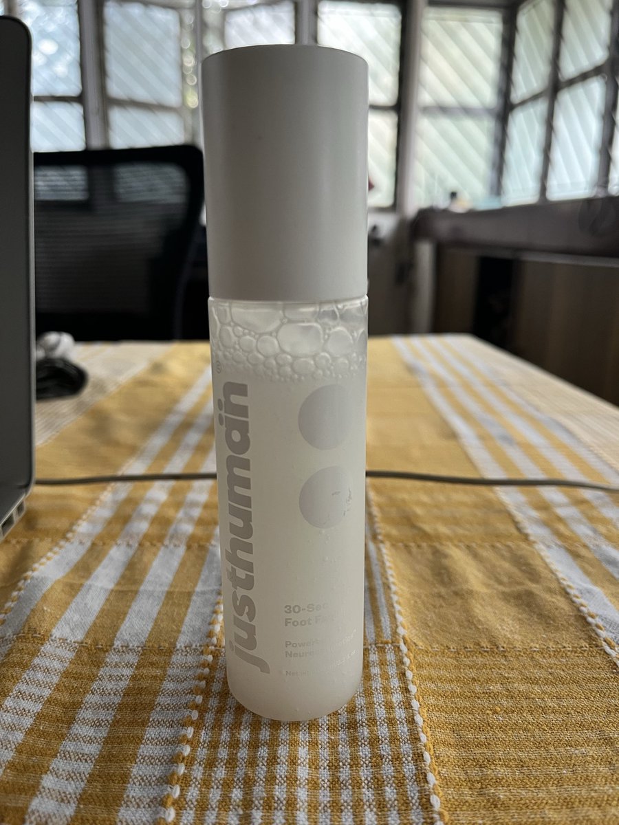 TinaRajan_'s tweet image. Bought the foot facial from #justhuman. The product works fine. What kind of UX is this: white text on white bottle is impossible to read. Please fix this so users don’t have to struggle to read how to use this. #designfail