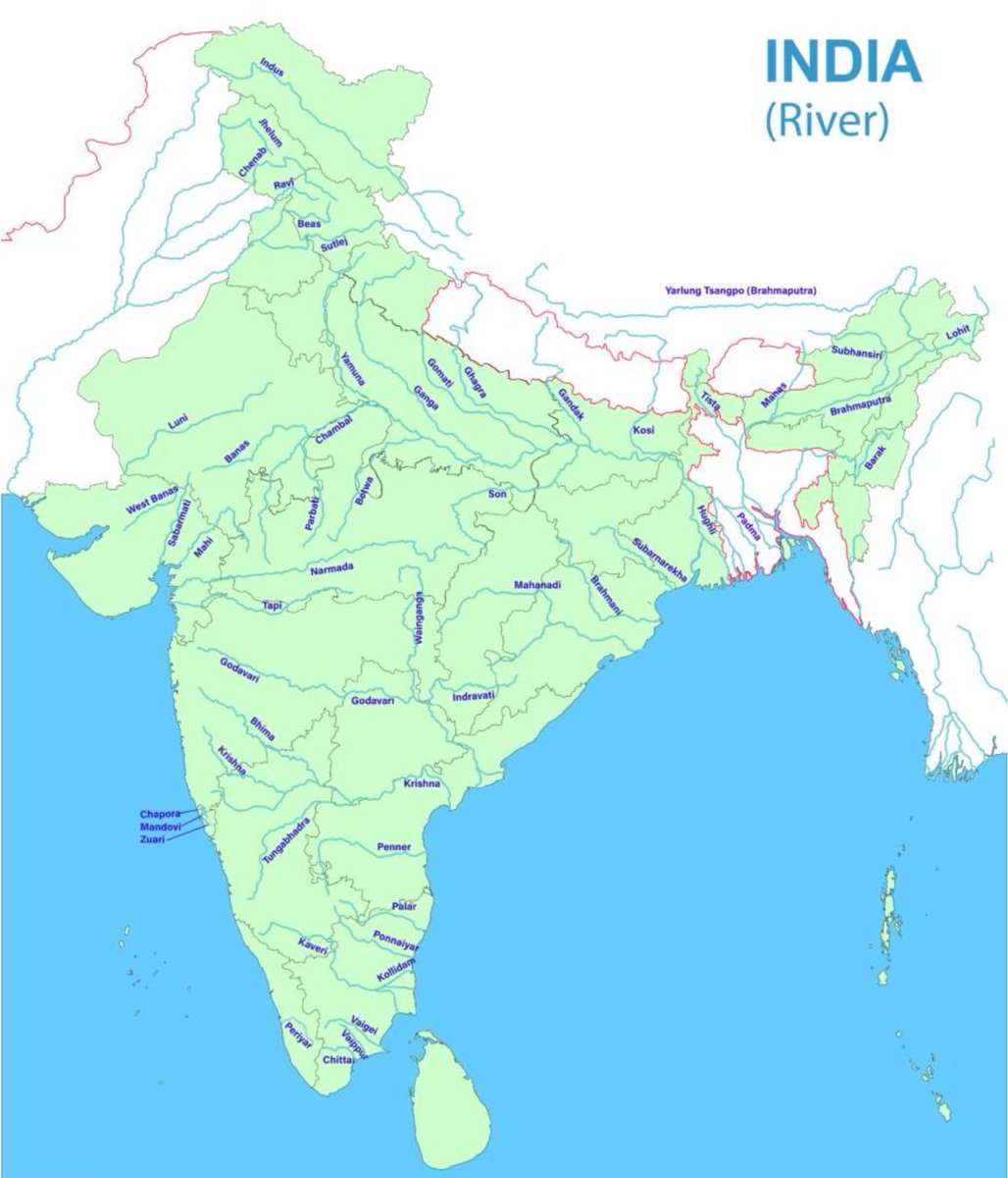 HindiArise's tweet photo. IndianRiverSystem #maps #नदीतंत्र #IndiaRivers #UPSCGeography #GeographyNotes #IASPreparation #UPSC2025 #RiverSystemOfIndia #IndianGeography #GeographyForUPSC #CivilServicesExam #NadiPranali #BharatKiNadiyan https://t.co/BQJCcBE4X2