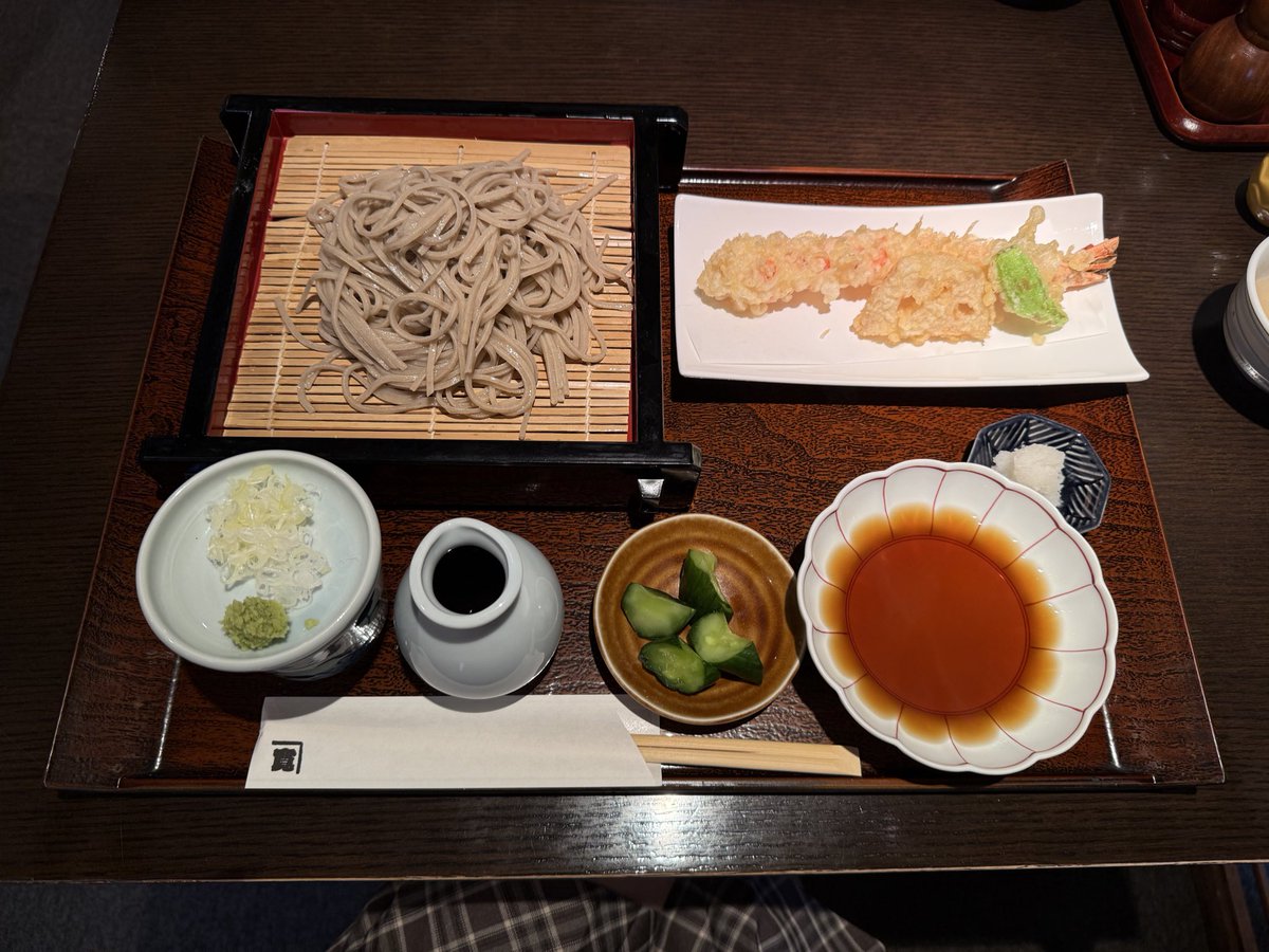 山形の皆さんありがとうございました🫡❤️
会いにきてもらえて嬉しいです本当に🥰🥰

お昼に食べたお蕎麦めっちゃ美味しかった....
小盛り😢😢(足りない)(エビ最高)

#pr https://t.co/WqrPEtX5Wu