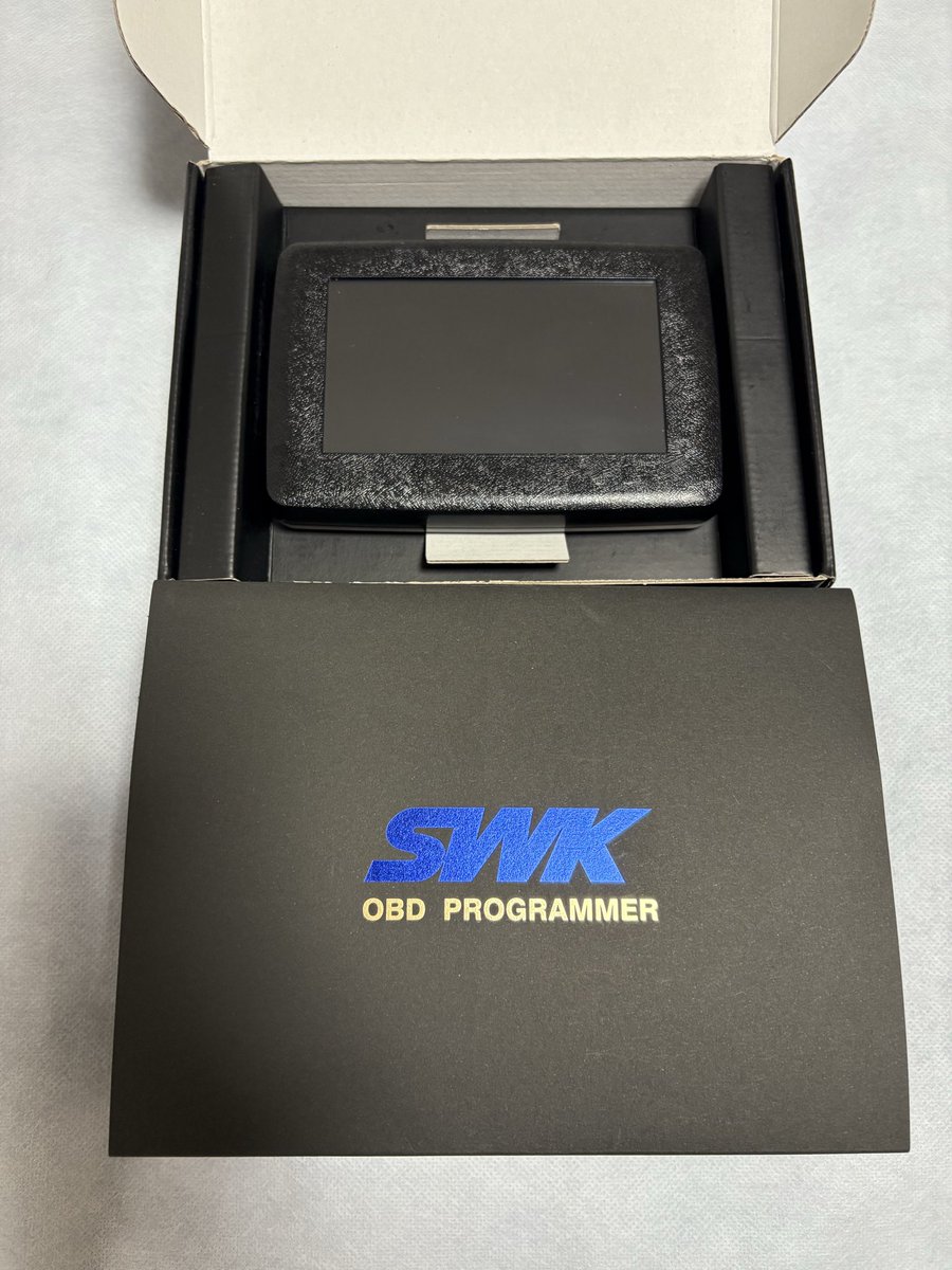 panken2010's tweet photo. ECU書換えでPower🆙🏎️💨⚡️撃速❗️
自分でプログラマー本体を車両のOBD2コネクターに繋いでチョコチョコっと簡単操作するだけで、いつでもノーマルに戻したり、再度SPEC2Proデータに戻したりと自由に書き換えが出来る仕様

#スイフトスポーツ
#zc33s
#ecu
#obdプログラマー
#swk
#スズキワークス久留米 https://t.co/q14zfBdfFy