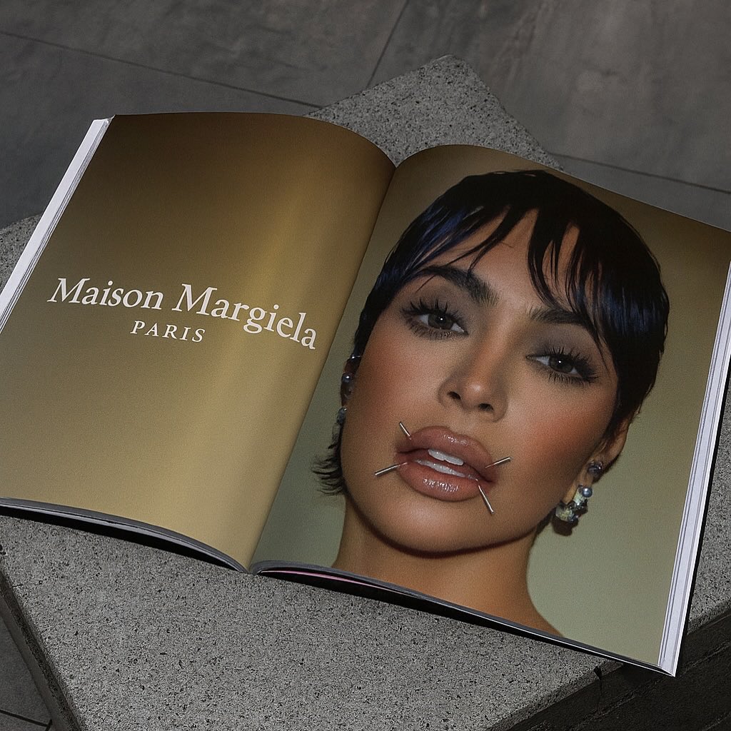 Kim is always in Margiela these days!!