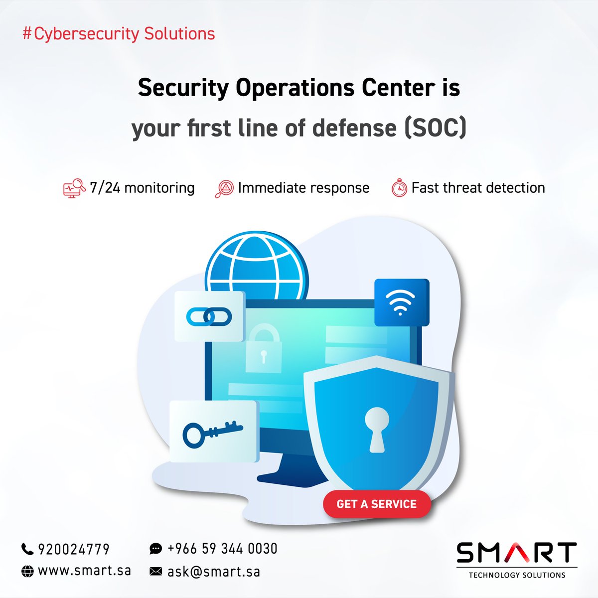 SmartTechSA's tweet image. استثمر في أمان مستقبلك وتواصل معنا عبر الواتس اب – الرابط في البايو 👆🏻
Invest in your future security and contact us via WhatsApp – link in bio 👆🏻
#سمارت #حلول_الأمن_السيبراني #مركز_عمليات #مراقبة #SMART #Cybersecurity_Solutions