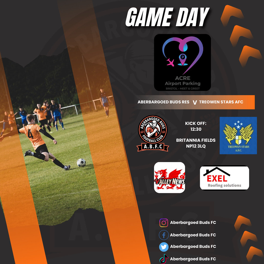 🚨GAME DAY🚨

The youth are in action today against Treowen Stars, looking to get back to winning ways at home! 

Come and support the lads!

#uppabuds🧡