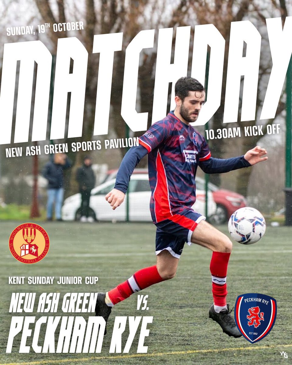 peckhamryefc's tweet image. Kent cup starts today let’s go @WESFA_Football @SELKXIFC @wyntergraphics #RyeorDie