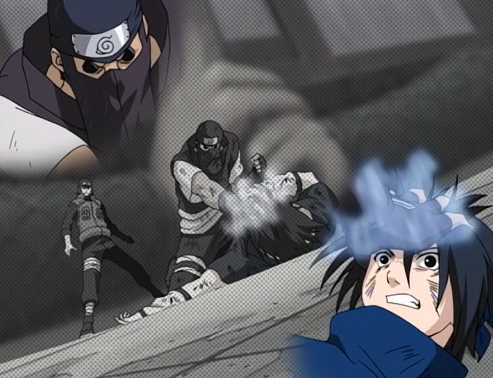 Things aren't looking good for Sasuke! #Naruto