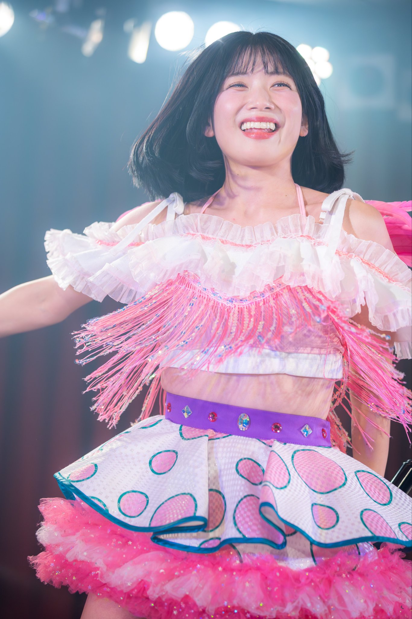 ジョイちゃん 1975 デニムレース バミューダパンツ - ブルー | ZARA Japan / 日本