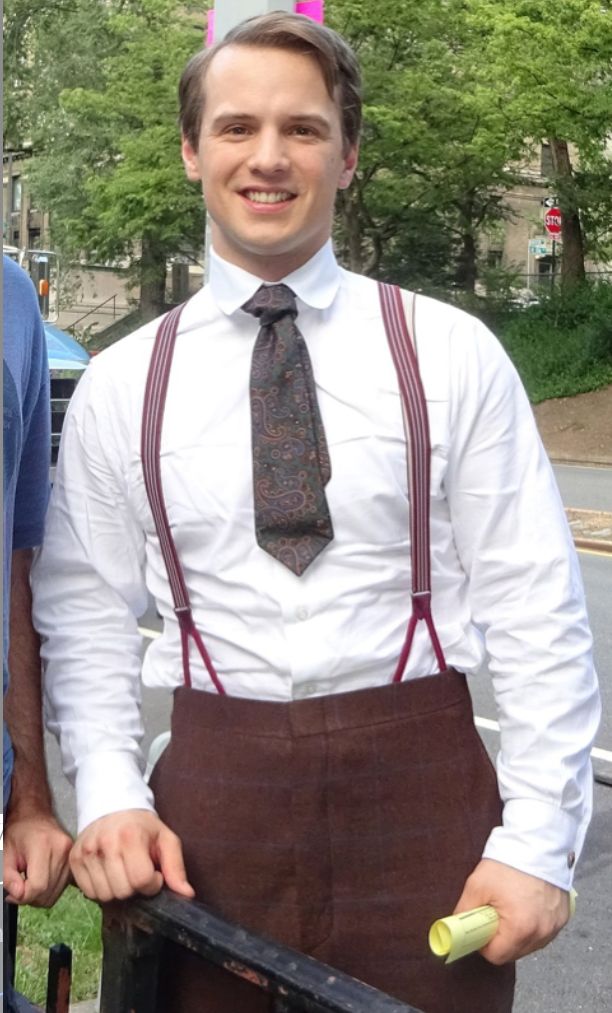 why's he dressed like a little German boy