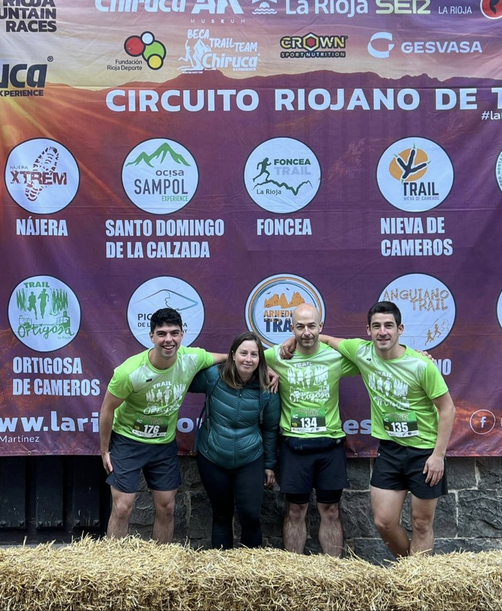 OrtigosaTrail's tweet photo. ¿Que tal estamos? Desde 4️⃣ años, cuando entramos en el circuito y organizamos la 1️⃣⁰ edición, no nos imaginábamos que algún día podríamos tener un equipo de trail en Ortigosa. Ayer en Anguiano estaban presentes unos cuantos de nuestros voluntarios "como" un equipo. Increíble 🫢. https://t.co/XQbaD8YirJ