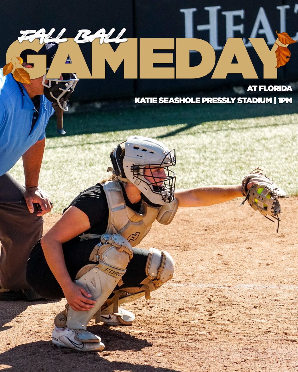 UCF_Softball's tweet image. Fall ballin' in Gainesville today