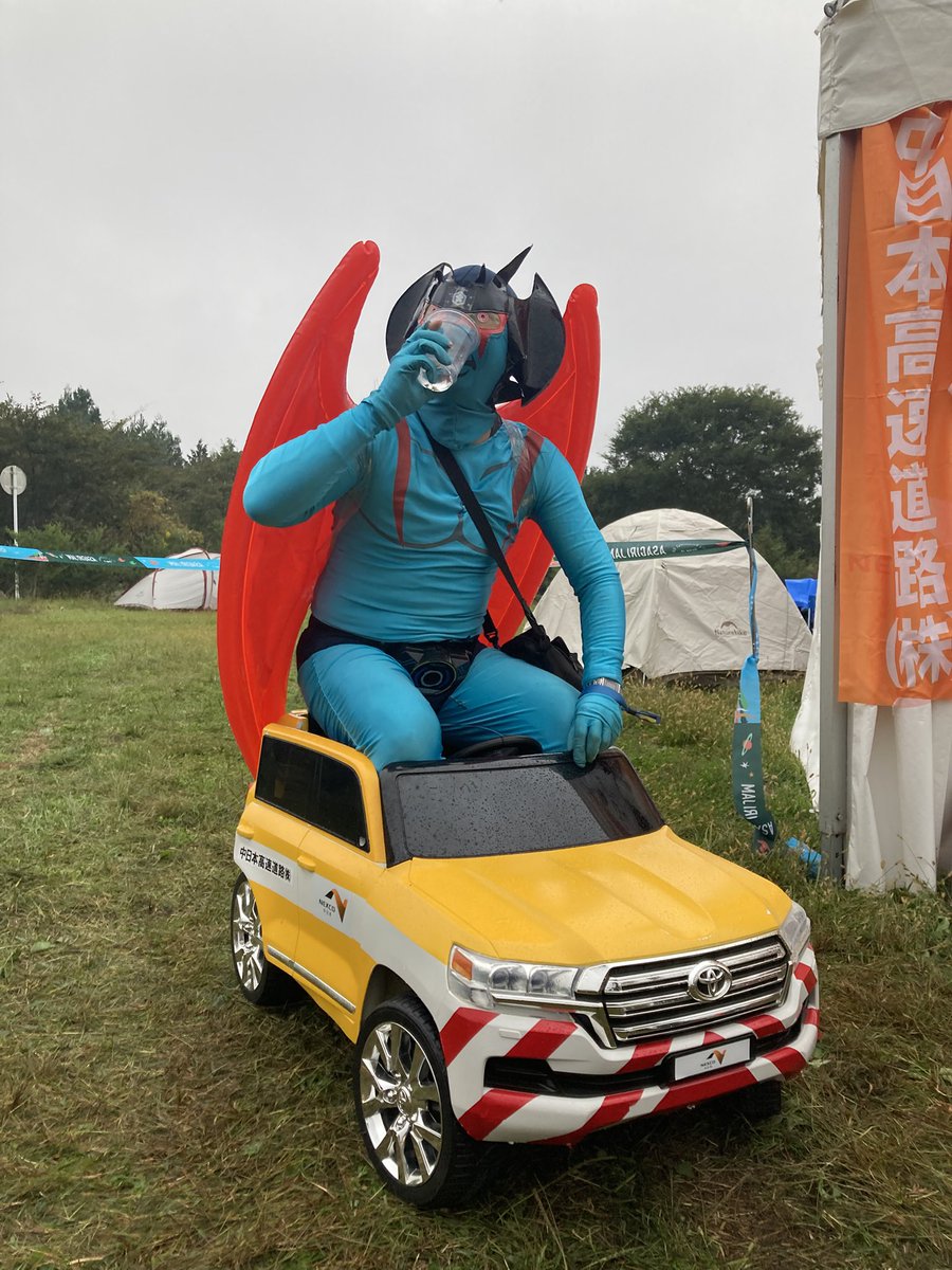 NEXCO中日本の横断幕バックげっと！