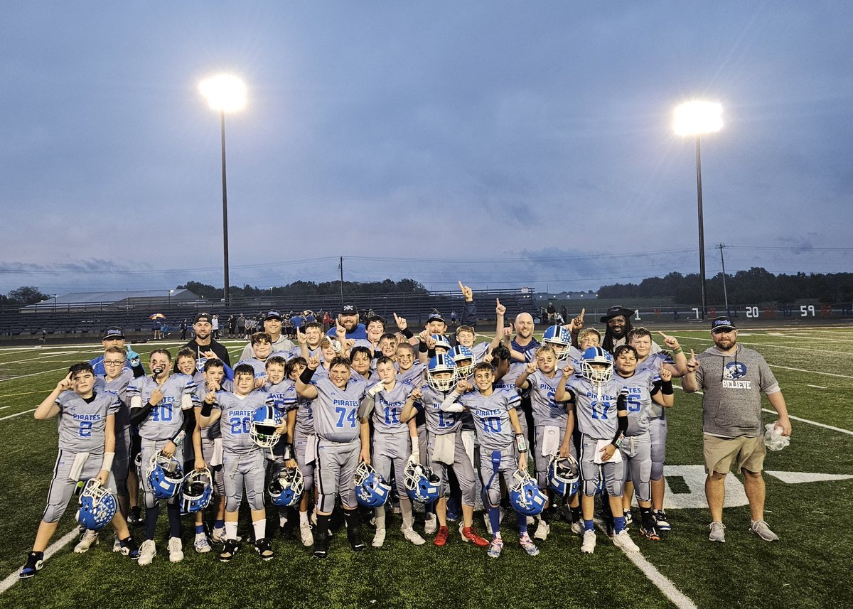 So many great memories with these kids. 23-1, 3 undefeated seasons, back to back NCYFL Champs. GO PIRATES!