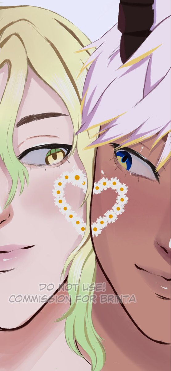 ces_aaart's tweet image. Finished ych wallpaper!