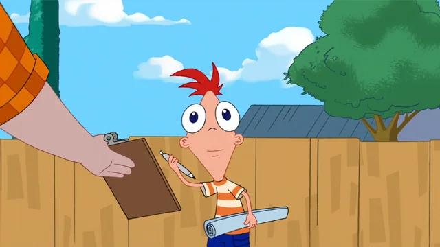 Renew5636's tweet photo. 미애니 업계에서 제일 유명한 캐릭터 정면샷: 
#phineasandferb https://t.co/7s1aiCxiD2