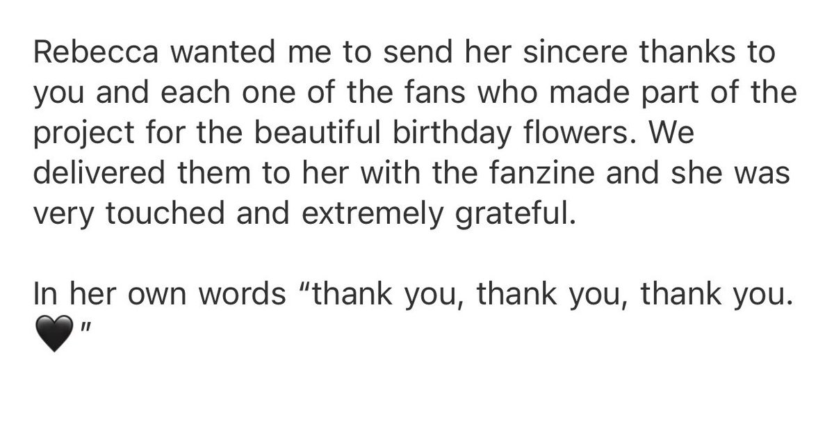 artsferguson's tweet photo. “thank you, thank you, thank you. 🖤” https://t.co/ataeif4mSa
