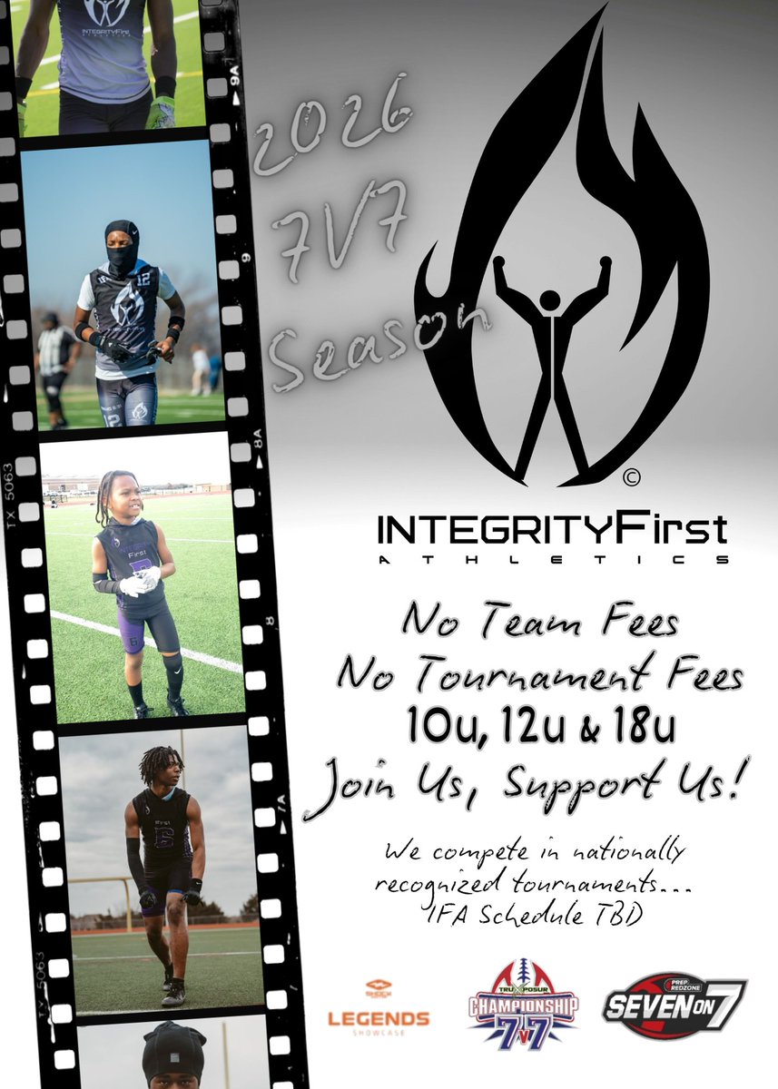 "We want to give our student-athletes an opportunity to compete in Nationally recognized tournaments. IFA ensures no one is 'priced-out' of competitive sports!"

Integrity First Athletics - Free Training and Free Tutoring. The Relentless, Persistent, Drive for scholarships - that