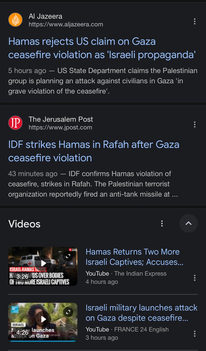 Seems like a good amount of firing despite the ceasefire