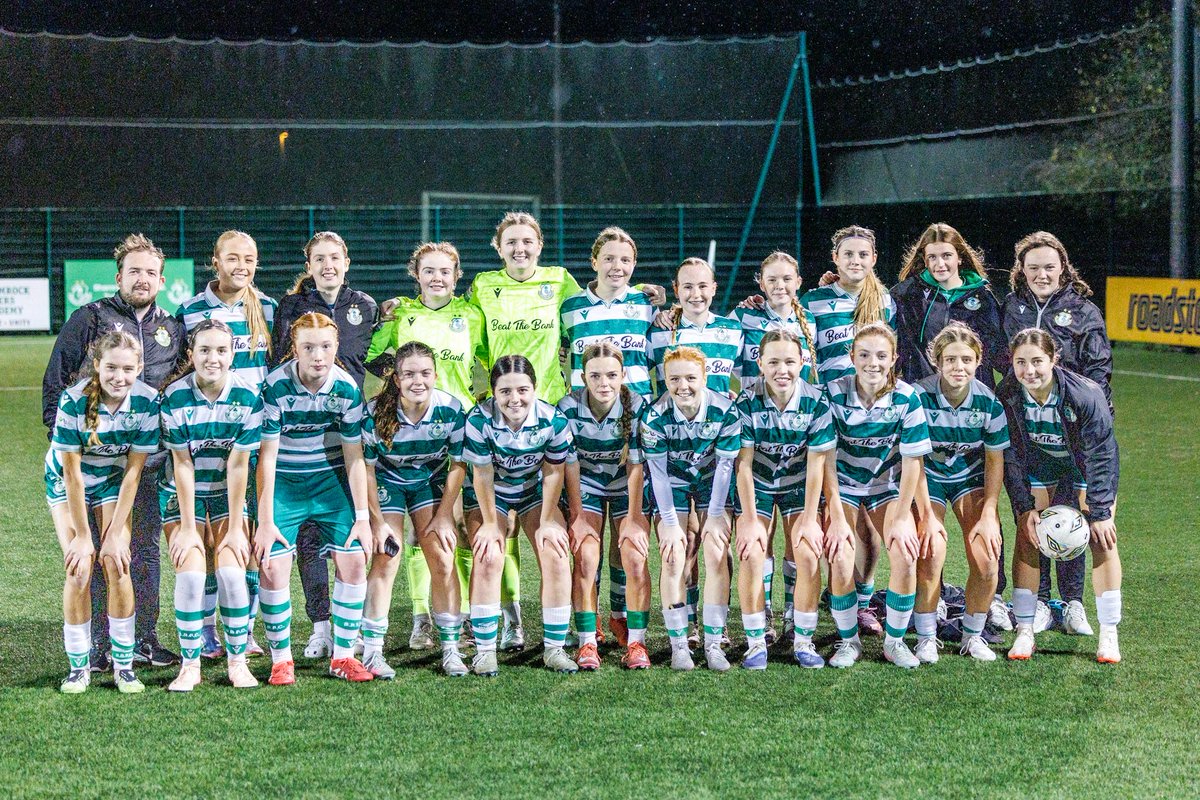 Our WU17s played their final home game of season on Saturday evening with a 2-0 win over DLR Waves thanks to goals from 
Ciara Milton &amp; Mia Murtagh ☘️

The result means the squad have won every home game at Roadstone throughout the 2025 campaign 👏🏻