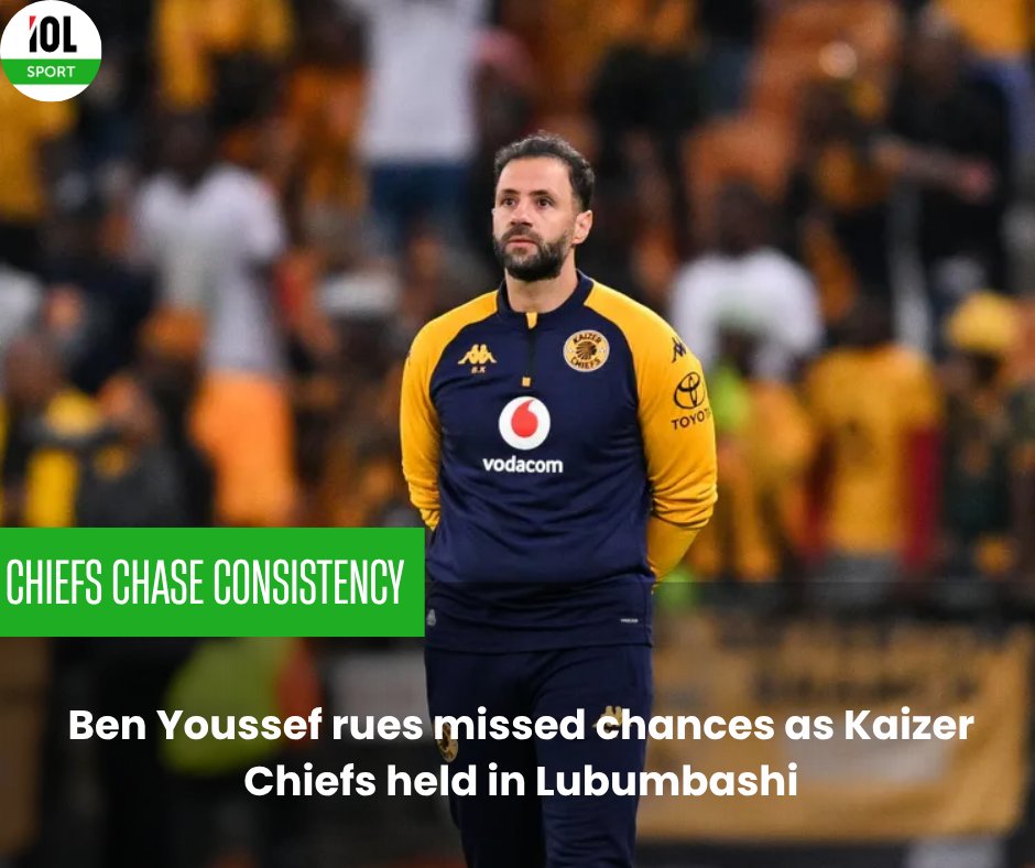 IOL's tweet photo. Kaizer Chiefs’ coach Khalil Ben Youssef expressed a mix of satisfaction and frustration following his side’s goalless draw against AS Simba in Lubumbashi.
#KaizerChiefs #BenYoussef #GoallessDraw #ASsimba #CAFChampionsLeague @IOLsport
Read on https://t.co/NldshuRuMd https://t.co/IfgH24Zk1s