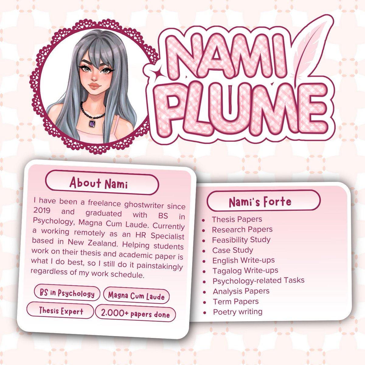 Nami 🩰 | PSYCH GRAD tweet media