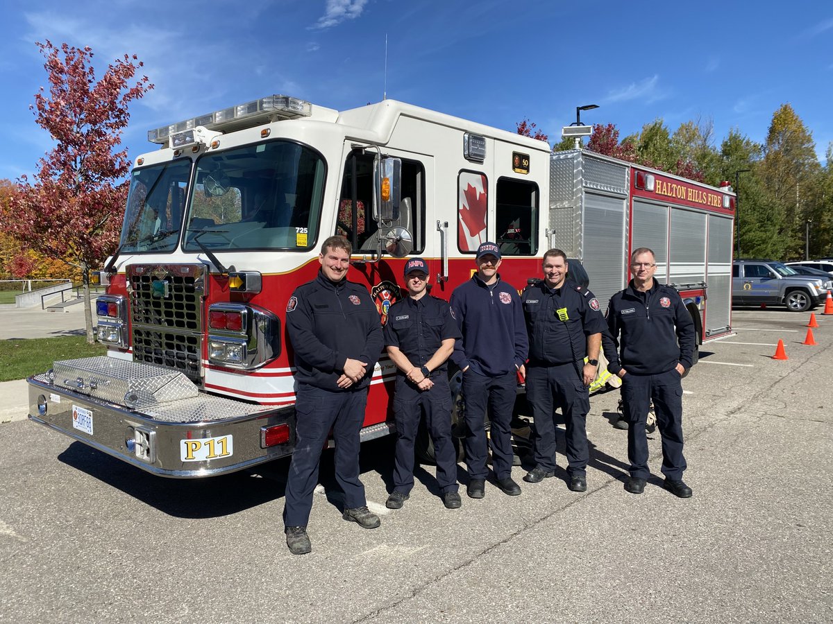 Crews were out interacting with the community yesterday at the Towns Community Social at Tanners Park at Acton.