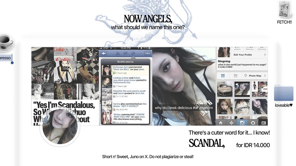 Repost to spread please, danke! 🪽💘

Good evening, gotta introduce my latest curated babies.. Jangan bosen ya liatnya. Empat katalog layout baru yang bisa dijajanin mulai besok! (Besok open) If you find any similarities, my DM r open for deets! 

#zonauang #zonajajan