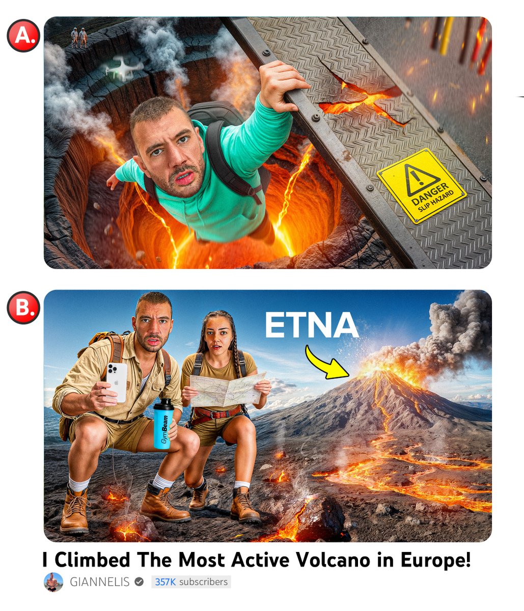 p1xel88ted's tweet image. Here's an A/B test we ran with a client 🌋
Let me know which one you like and why 👇