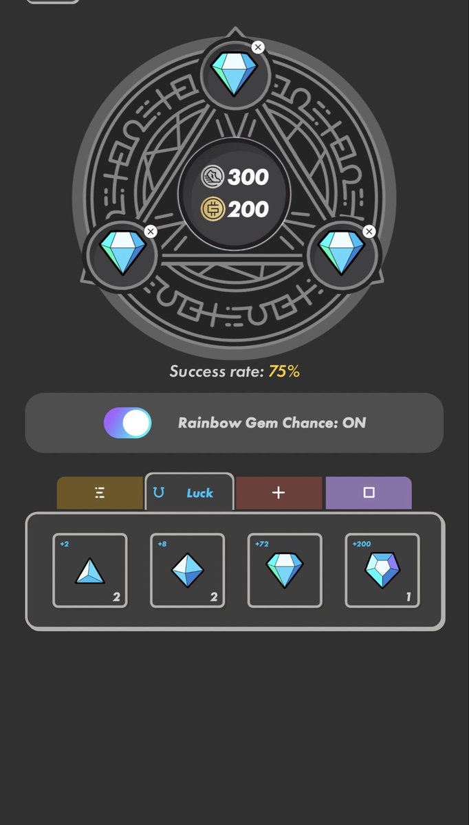 ukigumoSTEPN's tweet image. #STEPN #P国 🐧
L値12000だとMB Lv10安定しないので、MB Lv6を調達
P国はマーケットに物が少ないので手元にあったLv5GEM2つと、もう一つはLv4をボナンザして調達
これでL値は15200になった
歩くの楽しみ😊
#ActivationCode 
22820279