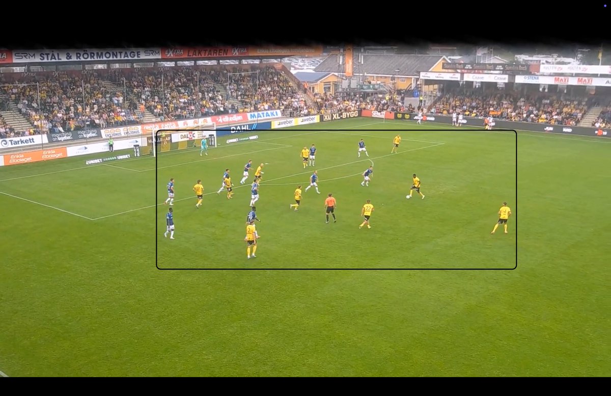 Mjällby can become Champion of Sweden today. 🇸🇪

Short distances. High mobility. Relationism.
Pass and move. Escadinhas. Diagonalism.

Mjällby are shaping a new way of attacking — one perfectly adapted to modern defensive demands. A unique style. 👇
