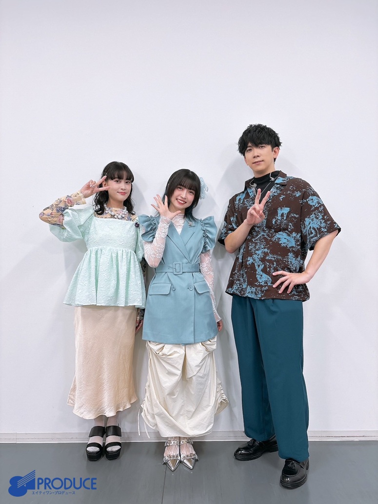 81pro_official's tweet image. 『プロジェクトセカイ5th Anniversary 感謝祭』に
桐谷遥 役 #吉岡茉祐 
日野森雫 役 #本泉莉奈 
青柳冬弥 役 #伊東健人 
が出演いたしました🩵💚💙

2日間ありがとうございました❤️💐✨

#プロセカ感謝祭