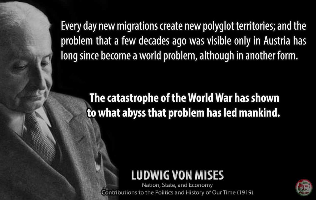EconomicsForF's tweet image. #Mises #History #Migration #Europe #Austria #War