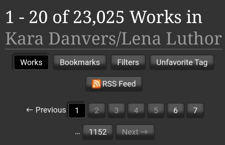 crossed 23K supercorp fics on ao3. Happy supercorp sunday 🎃🙂‍↕️