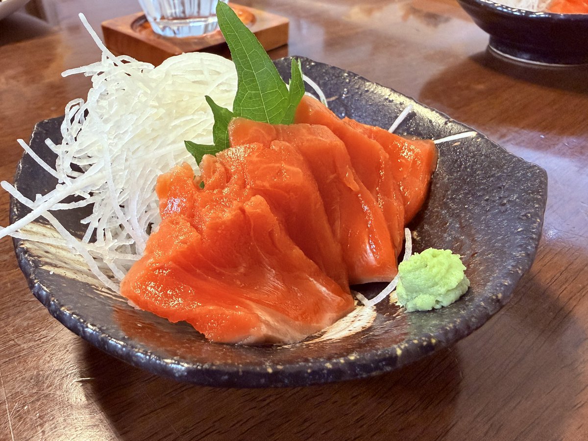 天ぷら、ハモとカワサギ