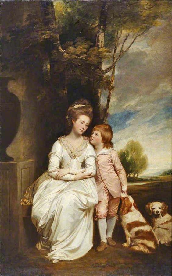 CAVALIERS IN ART: “Countess of Albemarle, and her son” 1779, by George Romney (British, 1734-1802).
cavalierhealth #cavaliersinart #thedoginart
