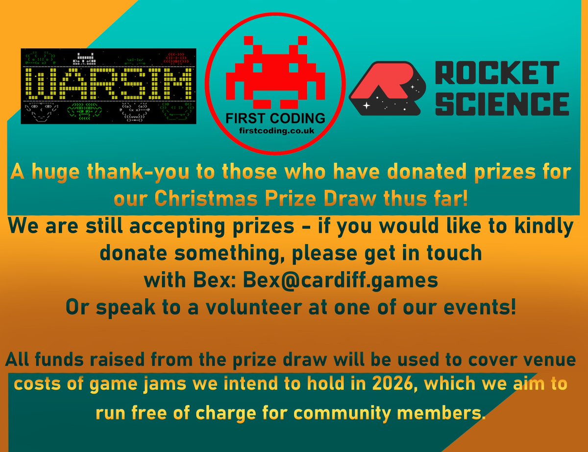 GameDevCardiff's tweet image. 🥳🥳🥳