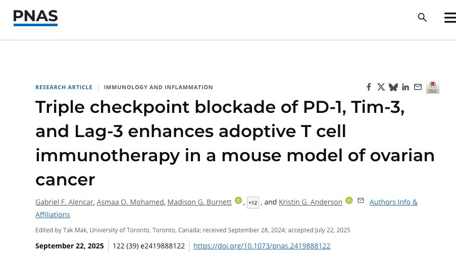 ACIR_org's tweet image. ⚾ Three strikes and the tumor is out (hey - it's baseball playoff time) - Triple ICB enhances TCR-engineered cell therapy bit.ly/46SKayI