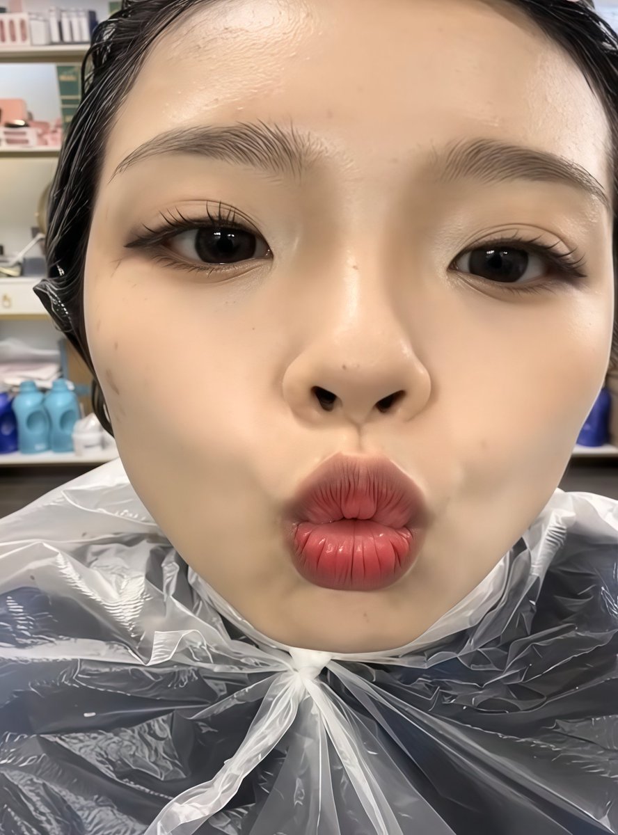 NancyKittyBaby's tweet photo. 做个头发，兄弟们，等着无聊👿👿 https://t.co/27i4mcWvHf