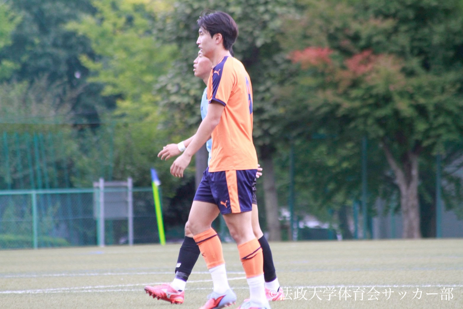 法政大学 体育会サッカー部 ユニフォーム 法政大学サッカー部の練習