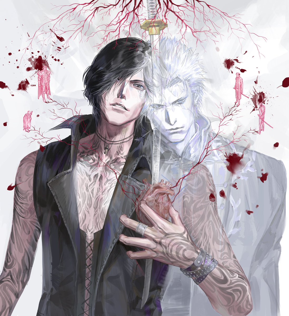 luroufanzi's tweet image. #DMC #DevilMayCry5 #V #Vergil 

While thy branches mix with mine, and our roots together join…