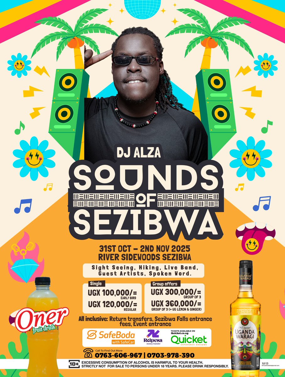 31st oct- 2nd Nov we are awakening the ghosts of sezibwa with <a href="/deejay_alza/">DJ Alza</a> in the mix