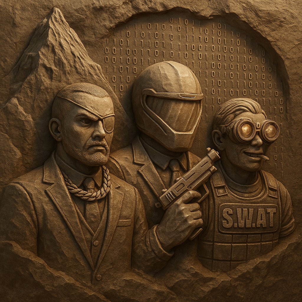 alex_defi_v's tweet photo. Forged in code. Carved in stone.
The Vault Runners donโt just play the game they own the system. ๐๐
From the shadows of Everest to the depths of the blockchain, legends rise.
#VaultRunners #DigitalLegends #CyberElite https://t.co/8uw2JkA3Pp